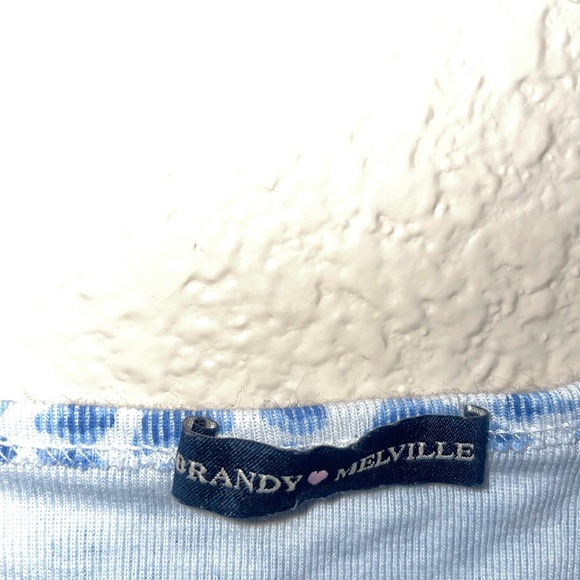 Brandy Melville baby Tee cheetah print sz 6 - Picture 3 of 5